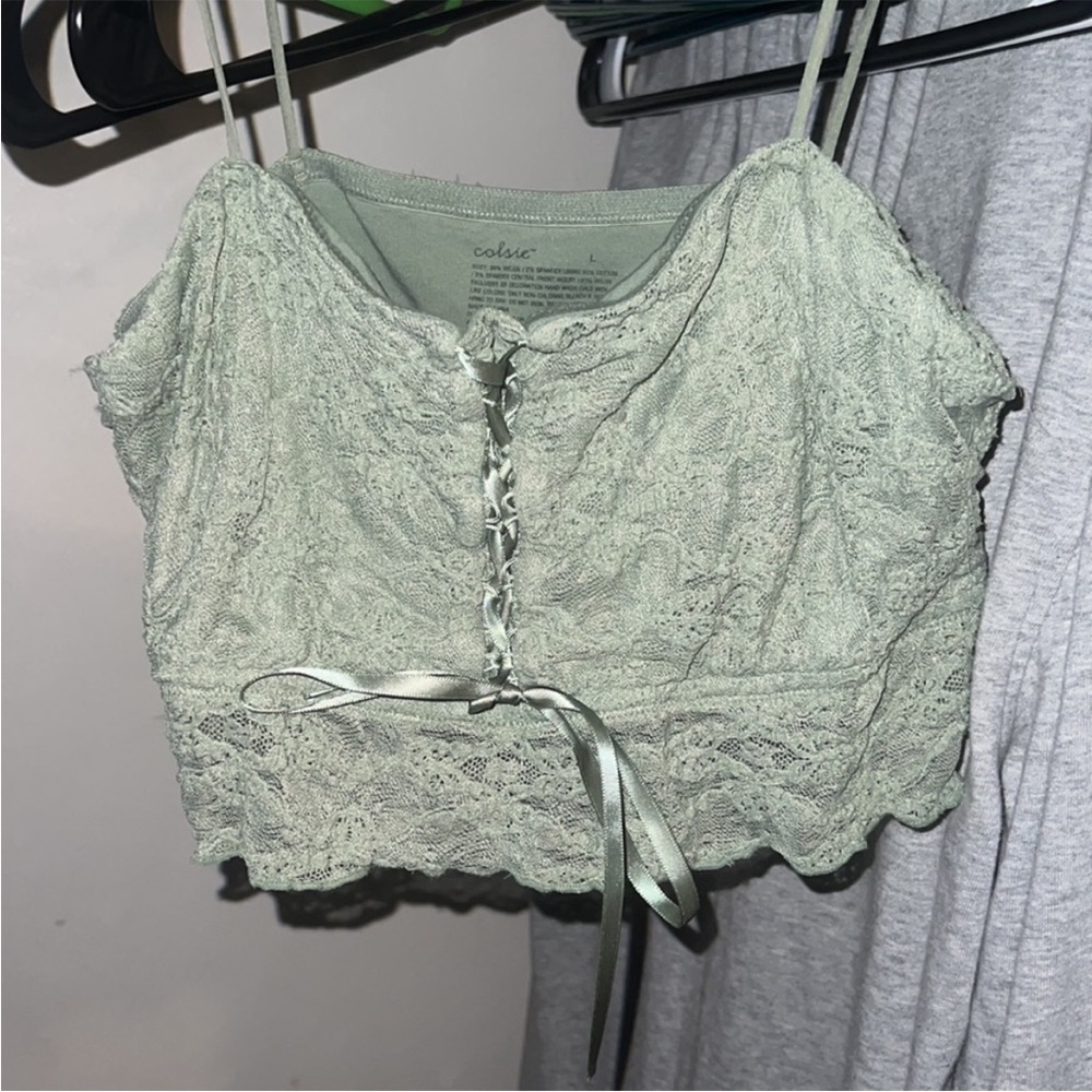 Green Colsie Bralette